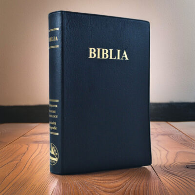 Biblie medie neagră, fără fermoar